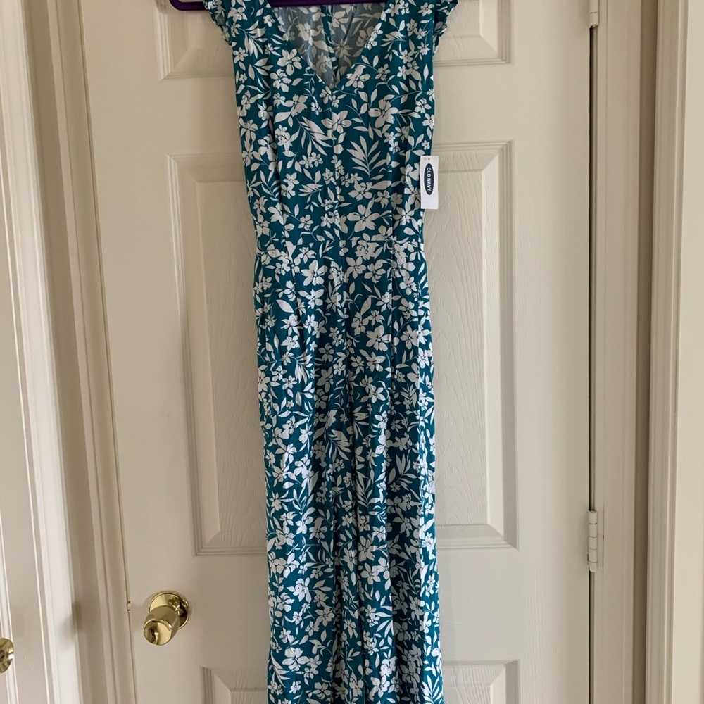 Old Navy Floral Jumpsuit